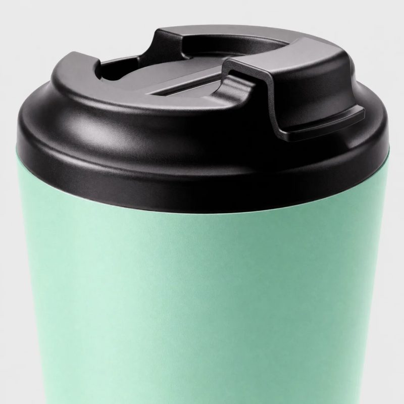 The MACHA Cup lid, from above